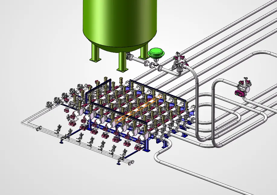 Manifold Blending System