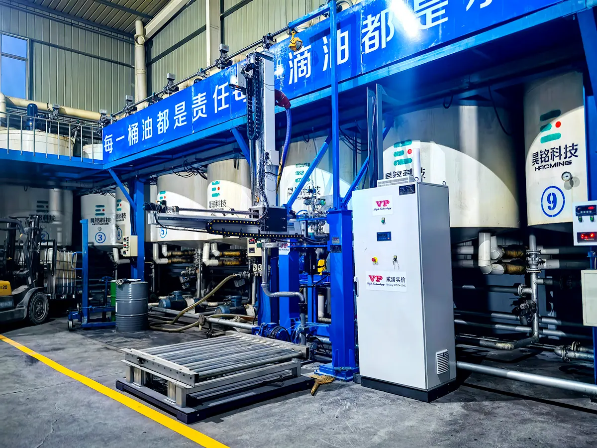 Customized DDU additive decanting system