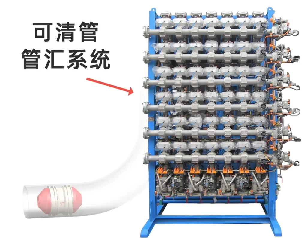 Matrix manifold system structure