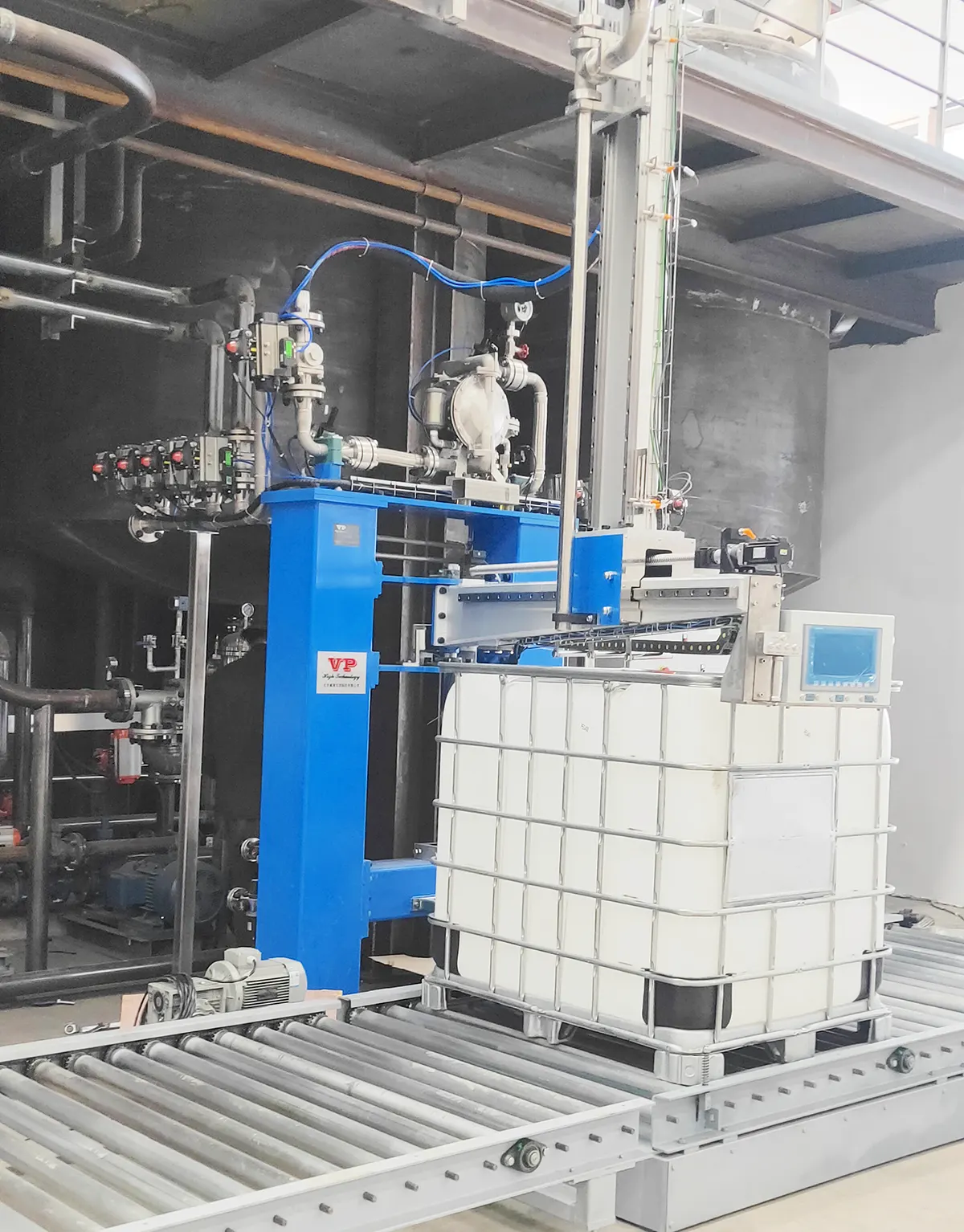 DDU automatic decanting system